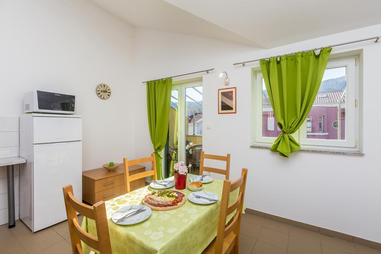 Apartments Mirica Baška Exteriér fotografie