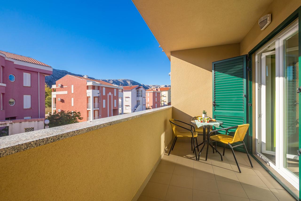 Apartments Mirica Baška Exteriér fotografie